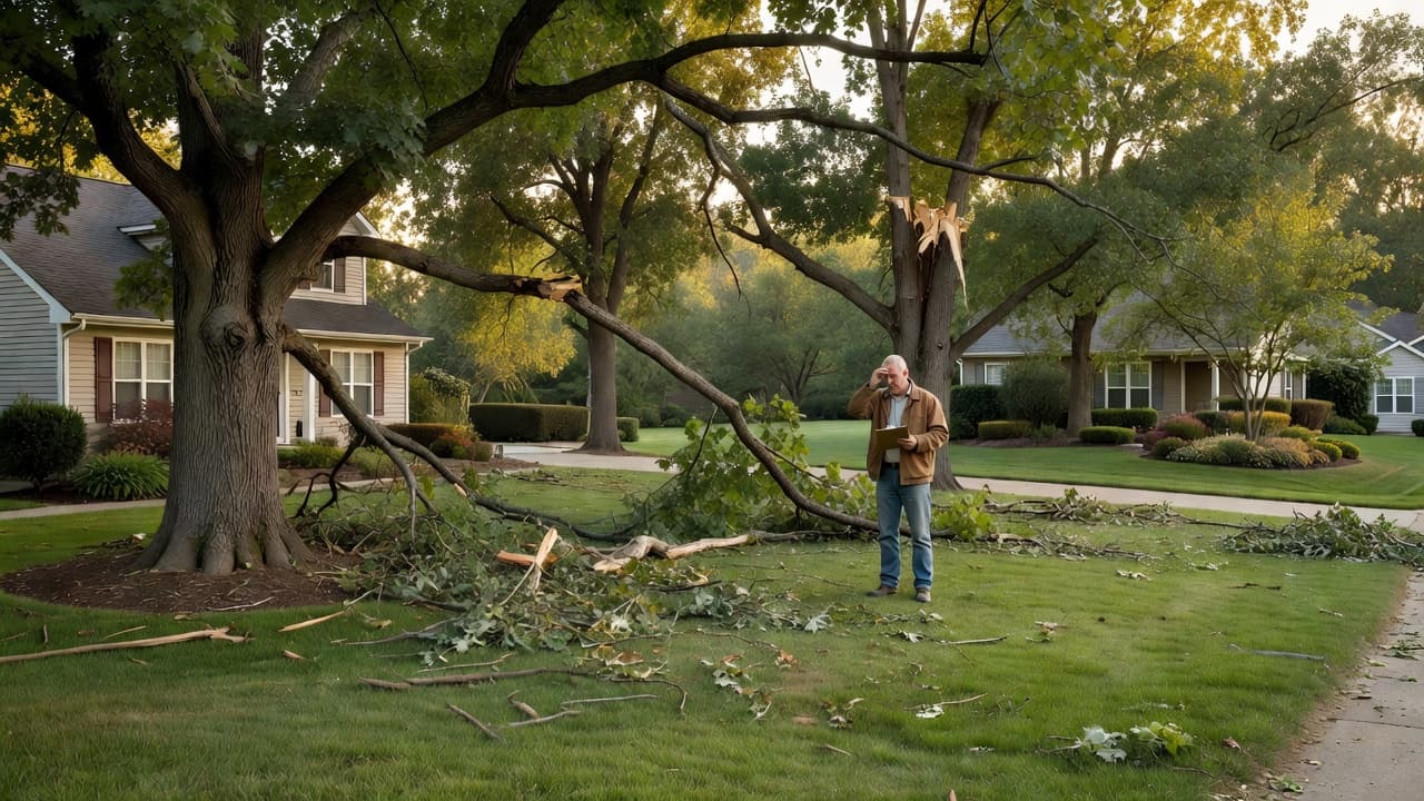 How to Document Storm Tree Damage for Insurance Claims in Michigan