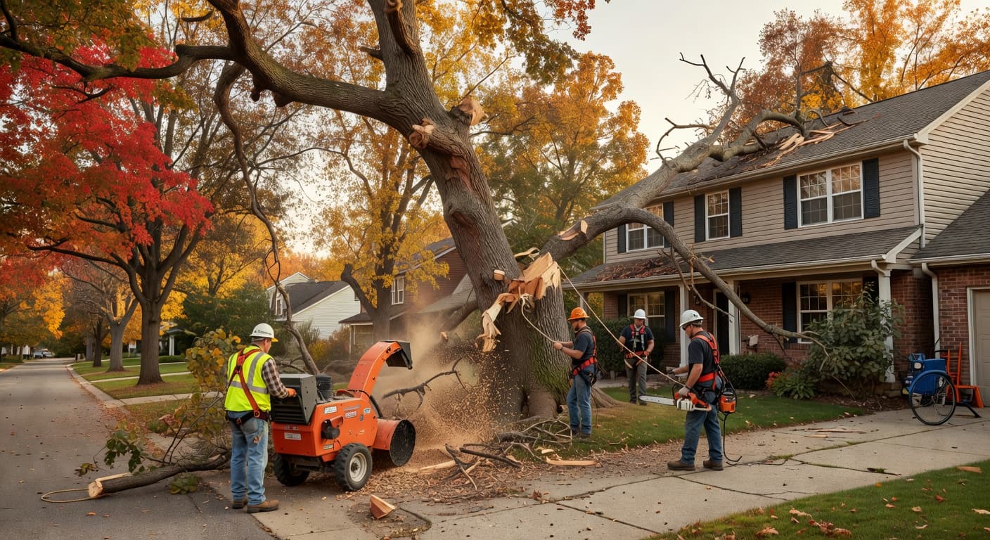 Emergency Tree Removal in Eaton County: Who to Call When It Can't Wait