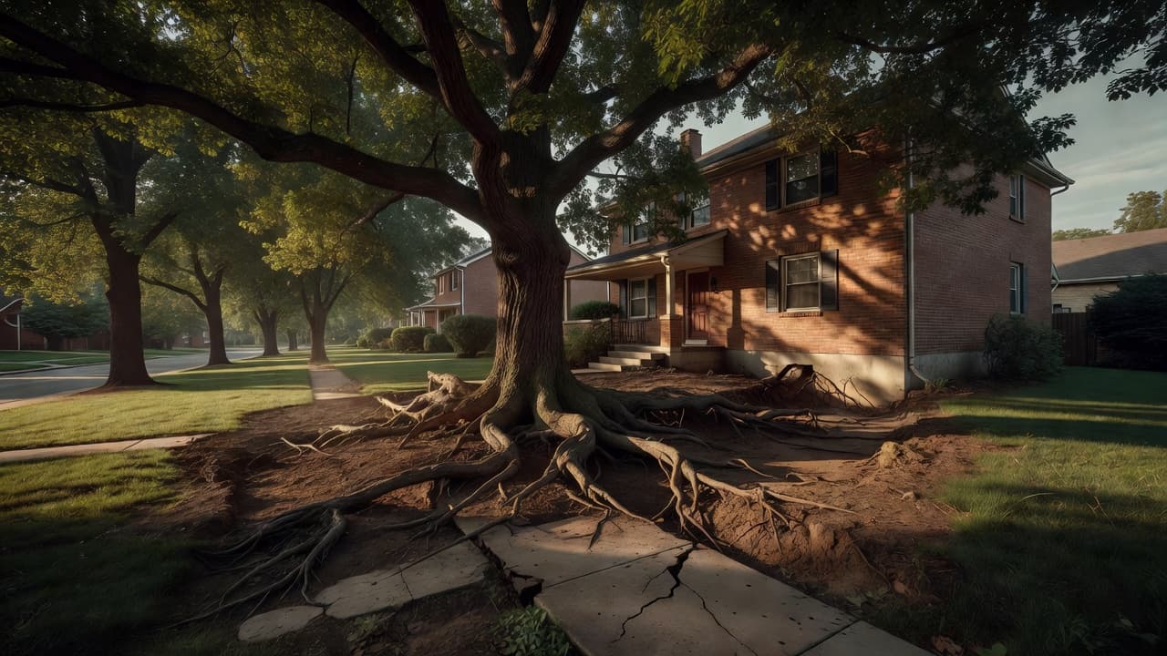Tree Roots Near Your Foundation in Lansing: When to Worry and What to Do