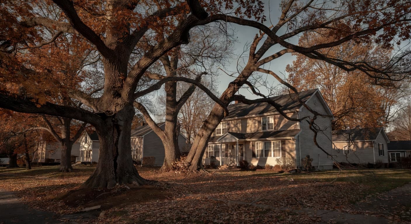 5 Hidden Signs Your Tree Could Fall on Your House This Winter